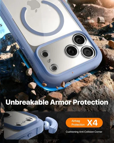 Vista 290 de DIACLARA - Funda transparente compatible con iPhone XR 6.1 pulgadas 2018