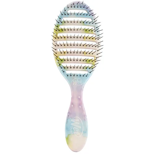 Vista 14 de Wet Brush Cepillo de Cabello de Secado Rápido, Aqua Exclusivo de Amazon, Diseño Ventilado y Cerdas Suaves HeatFlex, Seguro para Secado con Secador
