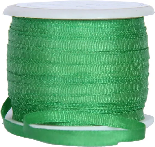 Vista 86 de Threadart Cinta de seda 100% pura - 3 tamaños - Docenas de colores - Castaño - 2 mm No. 524 Soft 100% pure silk ribbon on a single spool - perfect