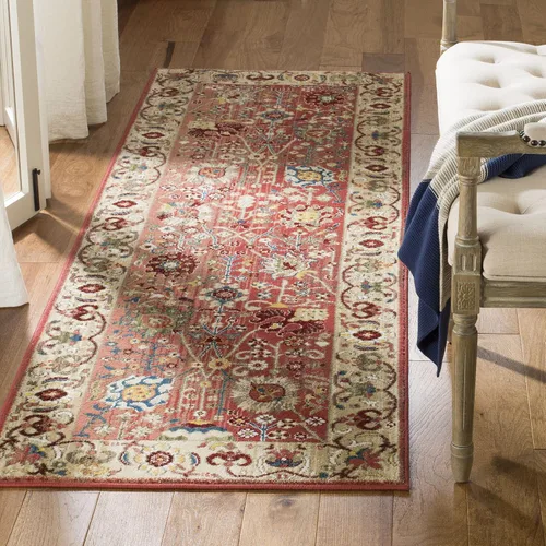 Vista 19 de SAFAVIEH Kashan Collection - Alfombra de área de 2 x 3 pies, color beige y gris pardo, diseño oriental tradicional, no desprende pelusa y de fácil