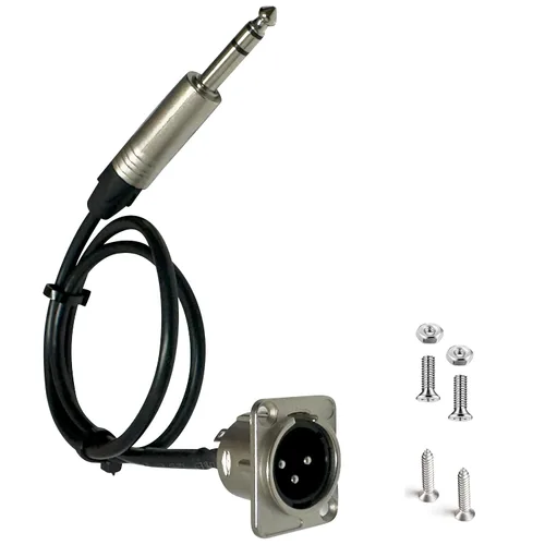 Vista 10 de DIYTECH Cable de paso XLR premium, sin soldadura, para caja de escenario, panel de conexiones, caja de piso, sin soldadura para instalaciones