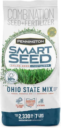 Vista 16 de Pennington Smart Seed - Semillas de césped del estado de Ohio para césped