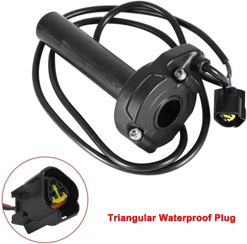 Vista 3 de Puños de acelerador Surron Mando de acelerador y rodamiento rodante JXMOTONG Puños de acelerador con cable de acelerador Kit de acelerador