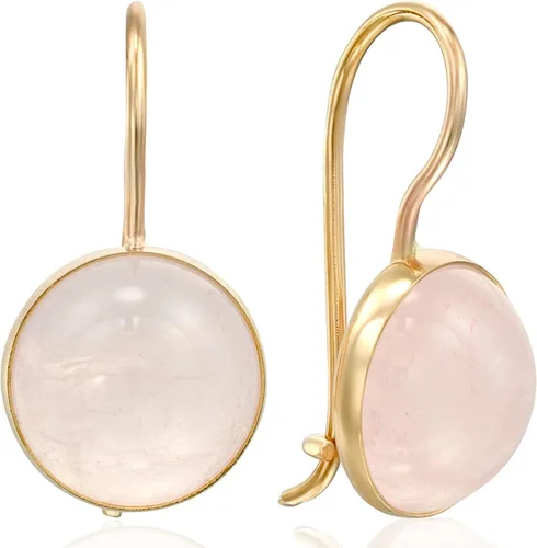 Vista 15 de 14K Gold Gemstone Drop Earrings - Birthstone Dangle - Solid Yellow Gold Dangle Earrings - Dainty Handmade Wedding Jewelry - Perfect Bridal or