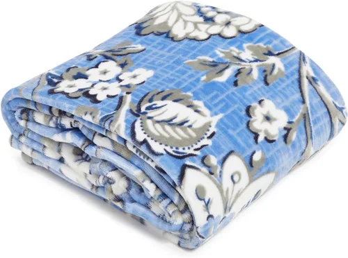 Vista 57 de Vera Bradley Manta de forro polar para mujer, manta de felpa suave para sofá, dormitorio y decoración del hogar