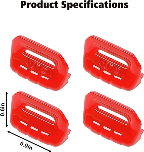 Vista 4 de RT-TCZ - Cubierta decorativa para interruptor de botón de ventana de consola central, accesorios interiores compatibles con Jeep Wrangler JL JLU