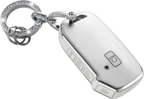 Vista 18 de YO&YOYE Funda para Llavero de TPU con Anillo para Llaves