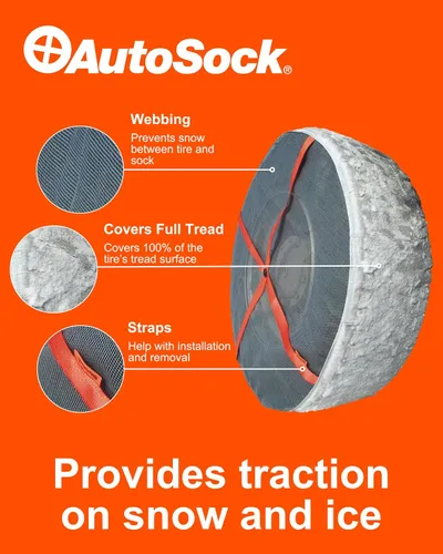 Vista 2 de Cadena alternativa para neumático AutoSock AL64 Size-AL64