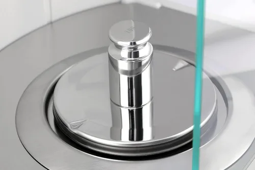 Vista 2 de U.S. Solid Balanza analítica de 3.88 oz x 0.00 oz, báscula de precisión de laboratorio de 0.1 mg, RS232, densidad y pesaje dinámico, pesaje
