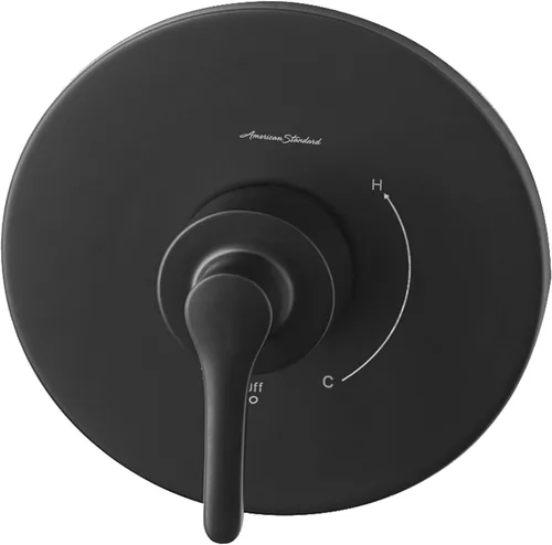 Vista 2 de American Standard TU105500.243 Studio S Valve Only Trim Kit with Cartridge, Matte Black (Pack of 3)