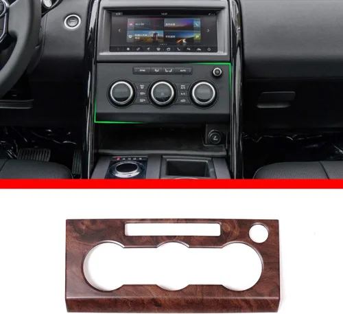 Vista 8 de YIWANG Cubierta de panel de ventilación de aire acondicionado ABS cromado para consola de automóvil Land Rover Discovery 5 LR5 L462 2017-2020