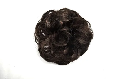 Vista 22 de Extensiones de cabello sintético para mujeres y niñas (1# negro azabache)