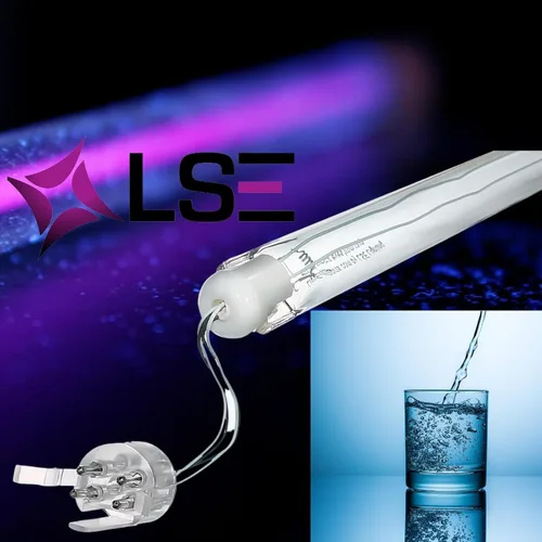 Vista 6 de LSE Lighting NLR1845 NLR1845WS - Lámpara UV compatible con Wedeco Aquada 2 4 DLR2 DLR4 Lámpara de cuarzo de larga duración de 12,000 horas