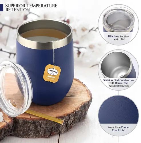Vista 3 de Regalos para recuperarse pronto para mujeres u hombres - Set de regalo incluye manta de lujo, taza de retención de temperatura, kit de té TLC