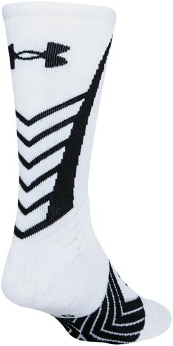 Vista 2 de Calcetines deportivos Under Armour para hombre (1 par), Blanco, L