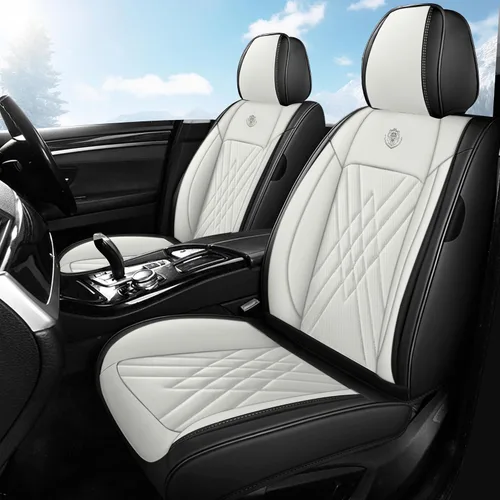Vista 15 de Fundas de Asientos Compatibles con Toyota Corolla 2015-2026 Funda de Asiento de Automóvil de Cuero, Elegante Impermeable Transpirable Fácil