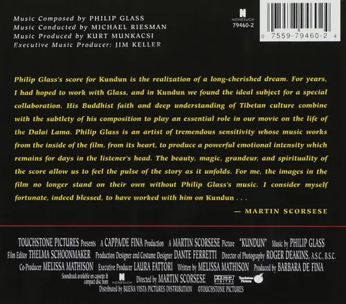 Vista 2 de Kundun Music From The Original Soundtrack