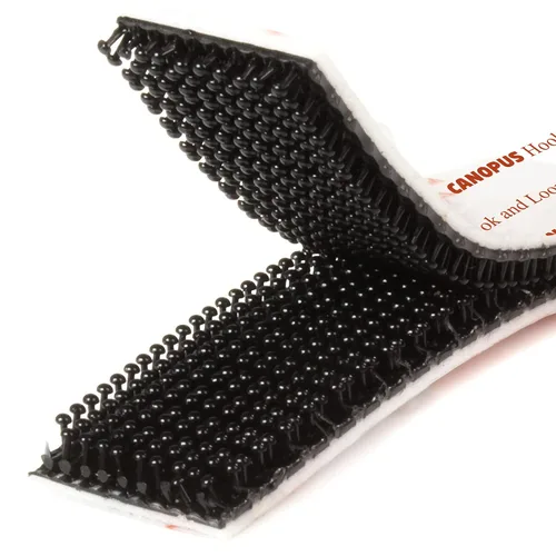 Vista 6 de CANOPUS SJ3550 250 - Cinta de bloqueo con cierre de gancho y bucle, color negro para colgar imágenes, letreros y pantallas, controles remotos