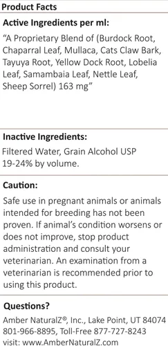 Vista 7 de Amber NaturalZ - TUMOXIL - Bumps Be Gone - para Dogz - 1 onza