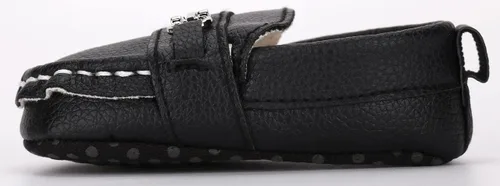 Vista 5 de Zapatos para bebés y niñas, mocasines Oxford para recién nacidos, adorables zapatos de cuna para niños pequeños, zapatos de cuna para precaminantes