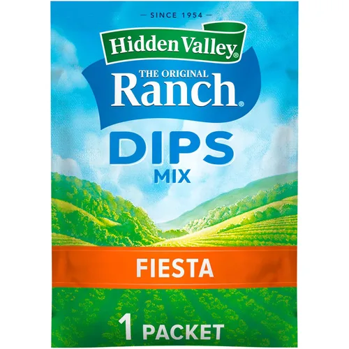 Vista 6 de Hidden Valley Fiesta Ranch - Mezcla de salsas, sin gluten, paquete de 24