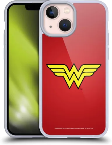 Vista 157 de Head Case Designs Funda de gel suave con licencia oficial de Wonder Woman DC Comics Classic Logos compatible con Apple iPhone 7 Plus/iPhone 8 Plus