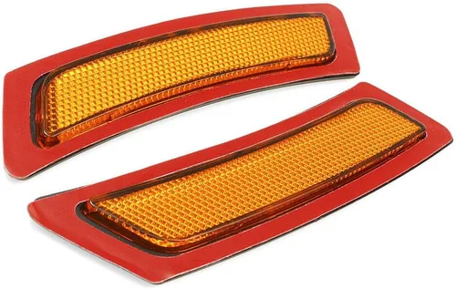Vista 2 de Luces reflectoras de guardabarros laterales compatibles con BMW F10 Serie 5 2011-2016 (ámbar)