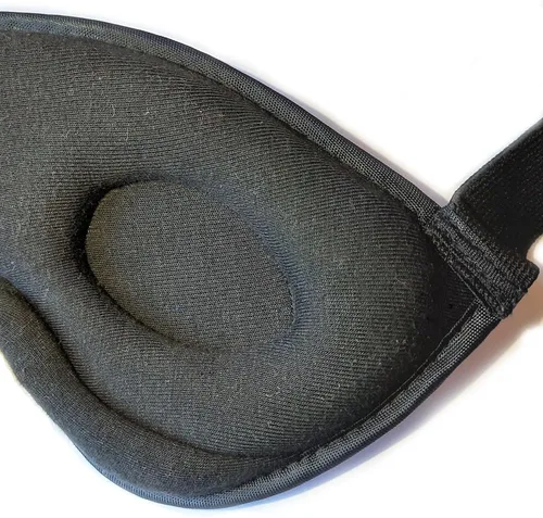 Vista 6 de Comfort Plus - Antifaz para dormir (felpa floral lila)
