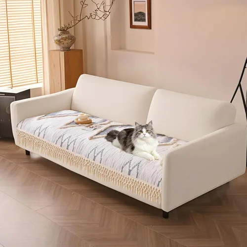 Vista 30 de VClife Funda para Brazo de Sofá Antideslizante Azul Fundas para Reposabrazos para Reclinable, Sillón, Sofá de Dos Plazas y Sofá 1 Pieza Funda Suave