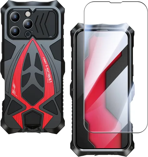 Vista 16 de Armor - Funda de teléfono para iPhone 14 de grado militar, probada en caídas 360°, cubierta de protección de cuerpo completo, resistente híbrido