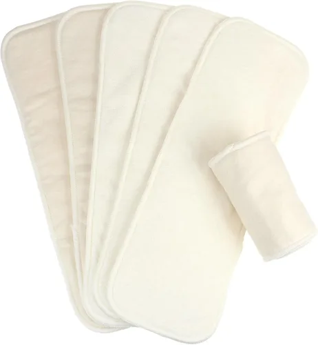 Vista 6 de Mama Koala 3.0 Pañales de tela para bebé con 6 inserciones, con 6 inserciones de algodón de cáñamo Bboo de 6 capas