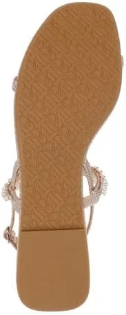 Vista 7 de Badgley Mischka Sandalia plana Natalee para mujer