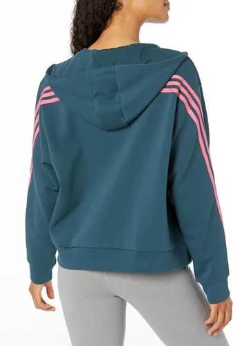 Vista 2 de adidas Women's Future Icon Three Stripes Full-Zip Hoodie