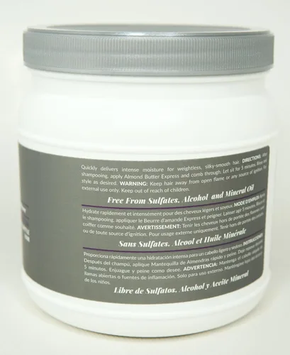 Vista 2 de Design Essentials Acondicionador hidratante instantáneo Almond Butter Express, 32 onzas