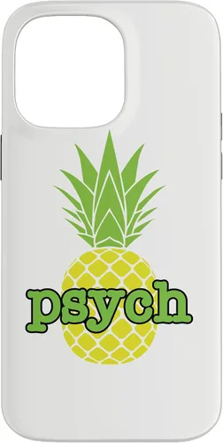 Vista 21 de Funda blanca para iPhone 16 Psych Pineapple Fruit