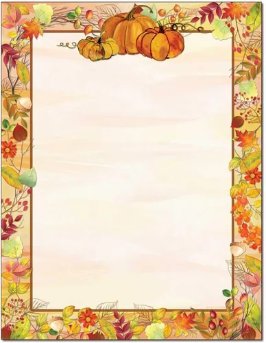 Vista 4 de Paquete de 25 membretes de árbol de bellota - 8.5 x 11 pulgadas personalizable - Compatible con impresión láser y inyección de tinta