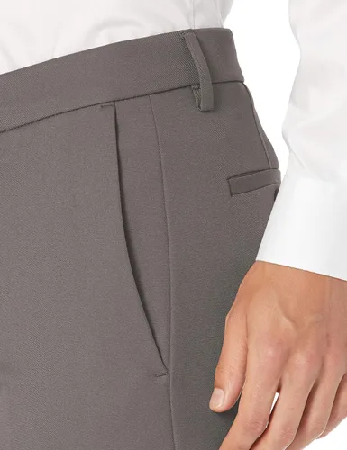Vista 4 de Haggar Cool 18 Pro - Pantalón casual de corte recto para hombre