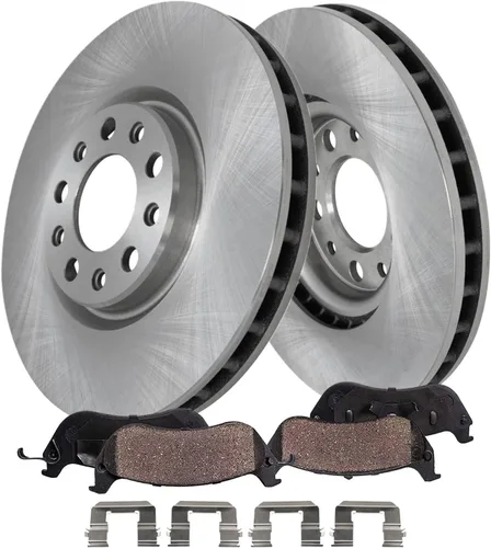Vista 14 de Detroit Axle – Pinza de freno del lado del pasajero trasero + pastillas de freno de reemplazo para Silverado Sierra 1500 Tahoe Yukon Astro Deville