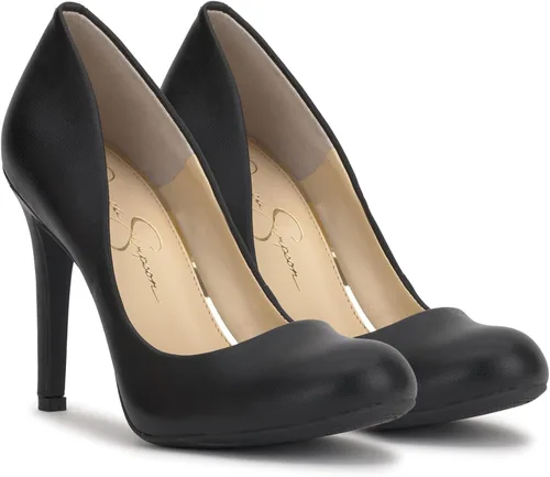 Vista 11 de Jessica Simpson Calie Classic - Zapatos de tacón alto para mujer Negro