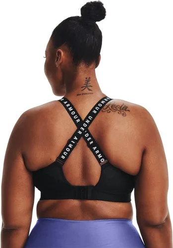 Vista 6 de Under Armour womens Limitless High Sports Bra Negro (001)/Blanco