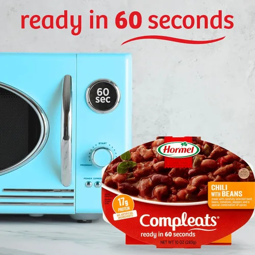 Vista 6 de HORMEL COMPLEATS - Chili con frijoles de microondas, 10 onzas (paquete de 6)