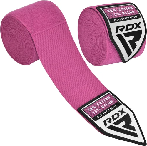 Vista 11 de RDX Boxing Wraps Kids 2.5M Guantes internos, Vendajes elásticos para el pulgar, Junior Under Mitts Protector de puño de mano Correas de soporte