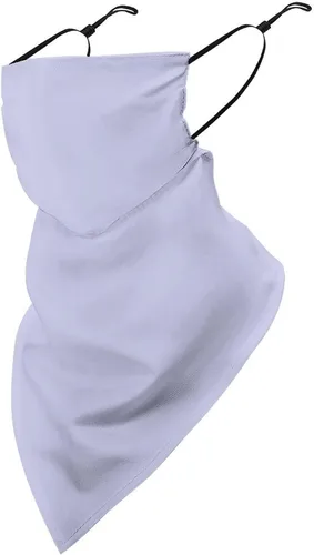 Vista 42 de Bufanda triangular reutilizable con cinta elástica para las orejas, protección solar UV