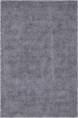 Vista 407 de Unique Loom Colección Davos Shag - Alfombra Lino