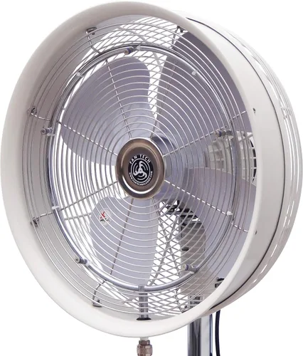 Vista 8 de HydroMist Cool Caddie - Ventilador nebulizador portátil, 18 pulgadas, 16