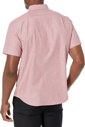 Vista 2 de Nautica Camisa Oxford de manga corta para hombre