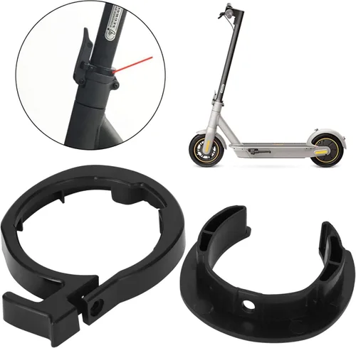 Vista 2 de Hebilla de anillo de guardia con cierre de círculo ABS para Xiaomi Ninebot MAX G30 Anillo de límite eléctrico piezas de scooter
