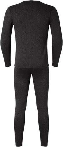 Vista 3 de Long Johns - Ropa interior térmica para hombre, con forro polar, capa base para clima frío, conjunto de ropa interior térmica para hombre, forro