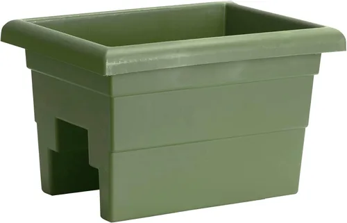 Vista 8 de Root & Vessel Jardinera Countryside Rail, Negro, 16