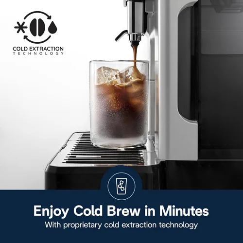 Vista 7 de De'Longhi Eletta Explore Máquina de café expreso con molinillo de café Plateado